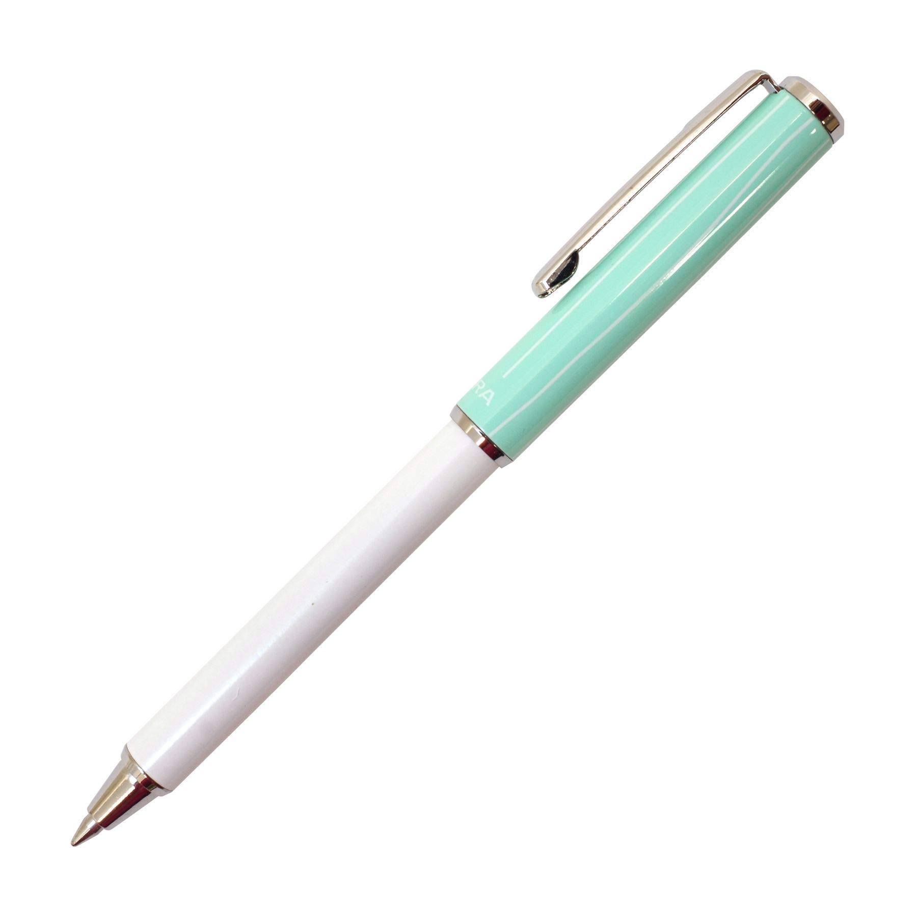 

ZEBRA Limited Edition Ballpoint Pen BA56 Slide-Style Oil-Based SL-F1mini (0.7mm) [Milk Blue-Green]