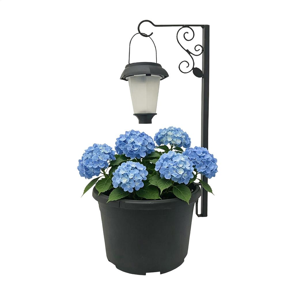 Solar Light Planter Soft Warm Waterproof Decoration Outdoor Solar Lamp Post Lights For Patio Park Lawn Balcony Courtyard Path