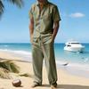 Men's Casual Hooded Short-Sleeve Two-Piece Set – Summer Loose, Breathable Outfit