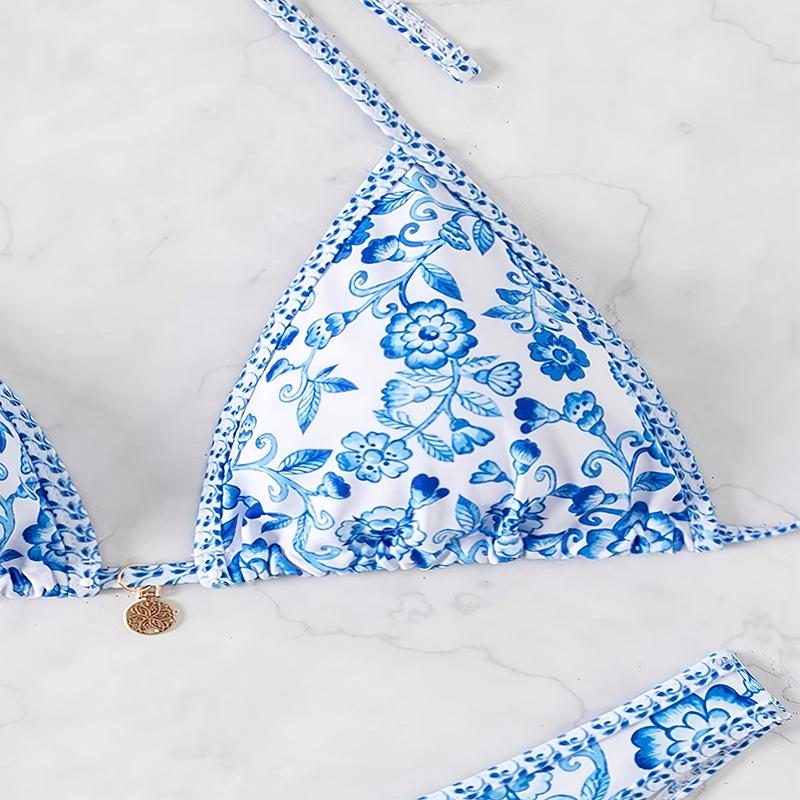2025 Sexy Triangle Cup Tie-Up Bikini