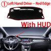Anti-Slip Dashboard Cover Protective Pad Car Accessories for Opel Astra K 2016-2019 Vauxhall Holden Sunshade Carpet