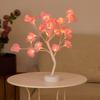 Rose Flower Tree Lights USB Battery LED Table Lamp Bonsai Tree Night Lights Garland Bedroom Decoration Christmas Lamp Home Decor
