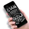 Witches Moon Tarot Witch Ouija Black Silicone Phone Case For Xiaomi Redmi Note 9 10 11 11S 11T 12 13 Pro 5G Plus 9S 10S 12S