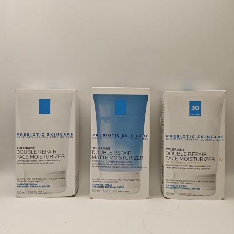 La Roche-Posay Toleriane Double Repair Face Moisturizer 100ml Oil-Free Hydrating Cream Sensitive Skin Soothing Lotion