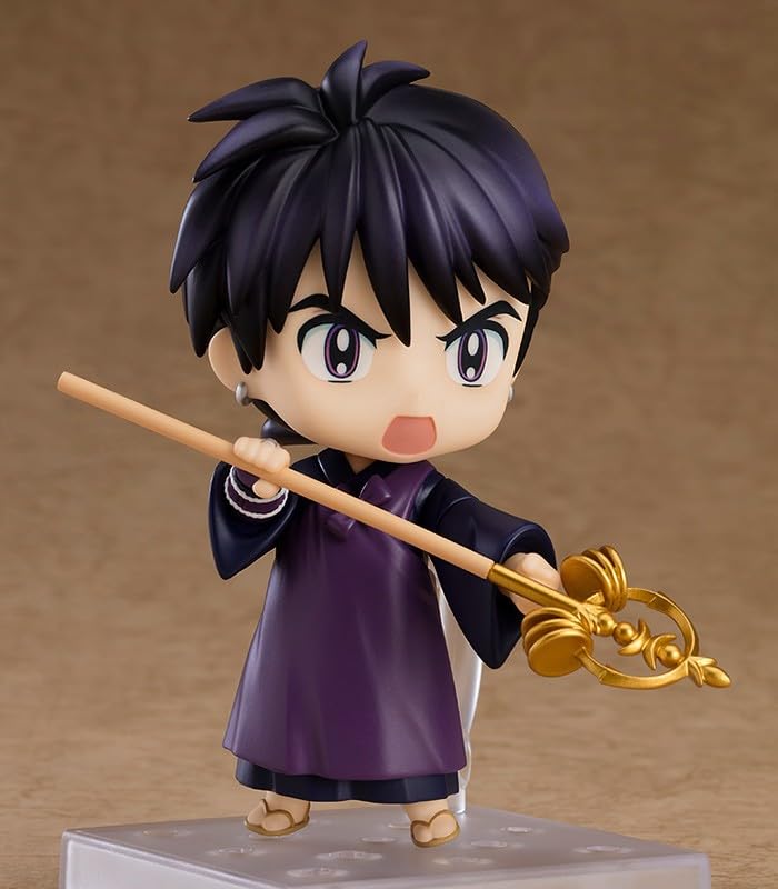 Nendoroid Inuyasha Miroku Plastic Painted Movable Figure G12683 Non-scale