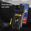 For Motorola Edge 50 Neo 5G/Moto S50 5G Case PC+TPU Kickstand Phone Back Cover with Camera Slider