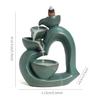 Fashion High Quality Ceramic Reverse Flow Aromatherapy Stove Versatile and Creative Home Decoration Ornaments and Handicrafts