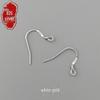 Ganci per Orecchini Fai da Te in Argento Sterling S925 Stile Cinese - Ornamenti Fatti a Mano in Stile Nazionale