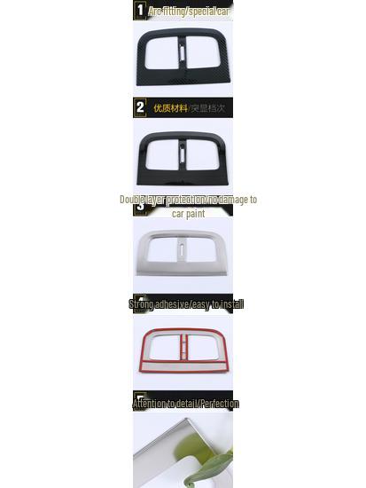 Oshan X7 2020 Rear Air Outlet Decorative Frame & Protective Sticker