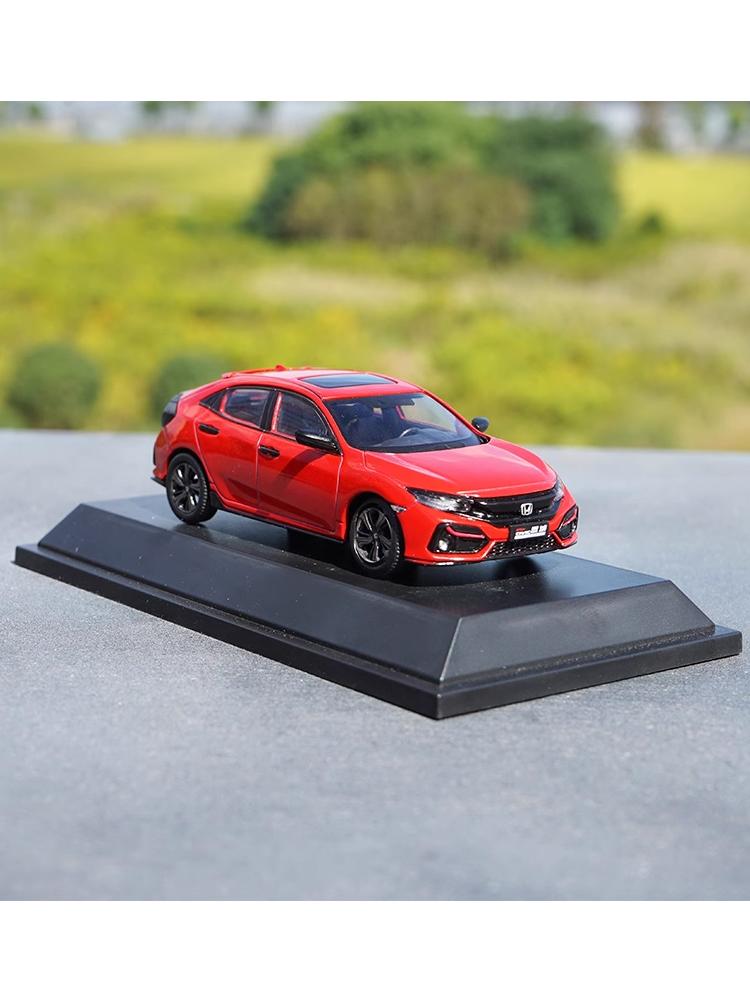 1:43 Original Honda Civic Model 2020 Civic Model 2018 Civic 10th Generation Imitation Alloy Model Toy Collection Display Gifts