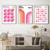 Pink Orange Matisse Flower Market Bauhaus Geometry Wall Art Canvas Painting Posters And Prints Pictures For Living Room Decor