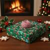 Christmas Gift Wrap Paper 90cm Long Roll Width Fun Holiday Party Creative Present Wrapping Paper For Family Office Party Gift