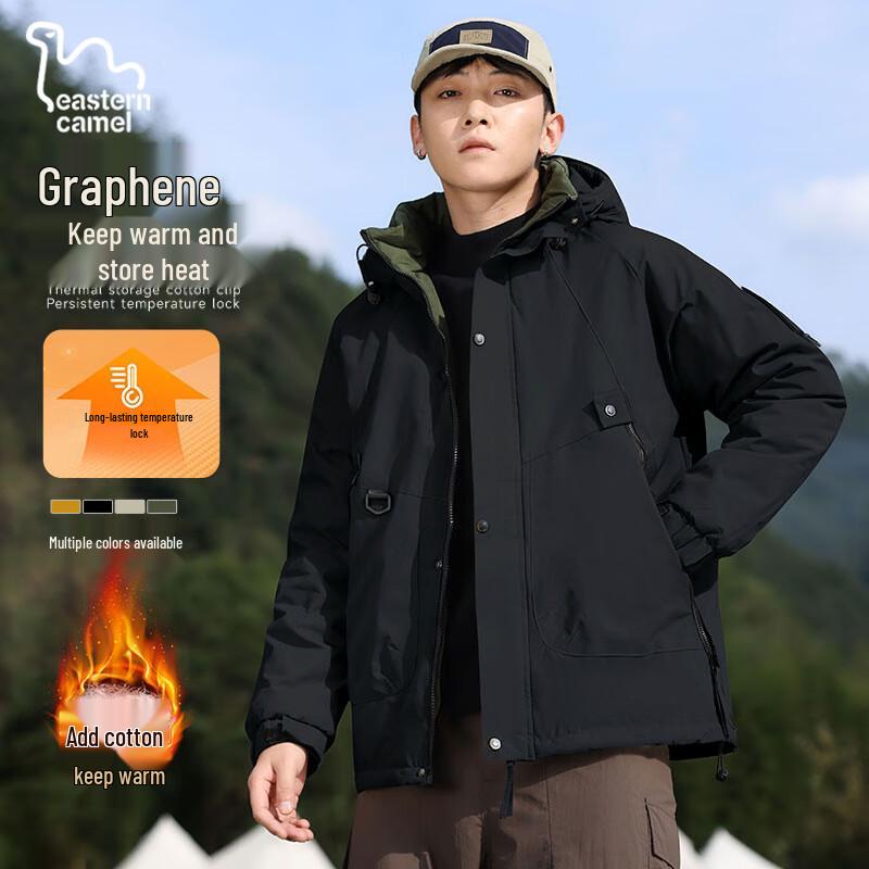 

EASTERN CAMEL Men s Winter Outdoor Waterproof Insulated Workwear Jacket 3XL