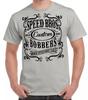 Summer SPEED BROS BOBBER GARAGE T-SHIRT T SHIRT CLOTHING 100% COTTON HOT ROD VINTAGE