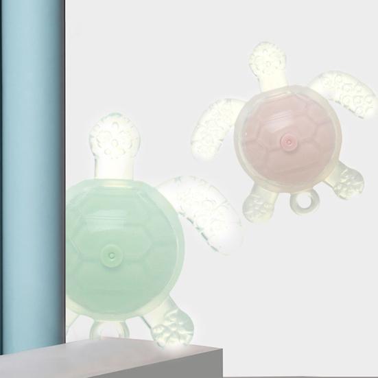Turtle Teether Convenient No Burrs Easy To Grip