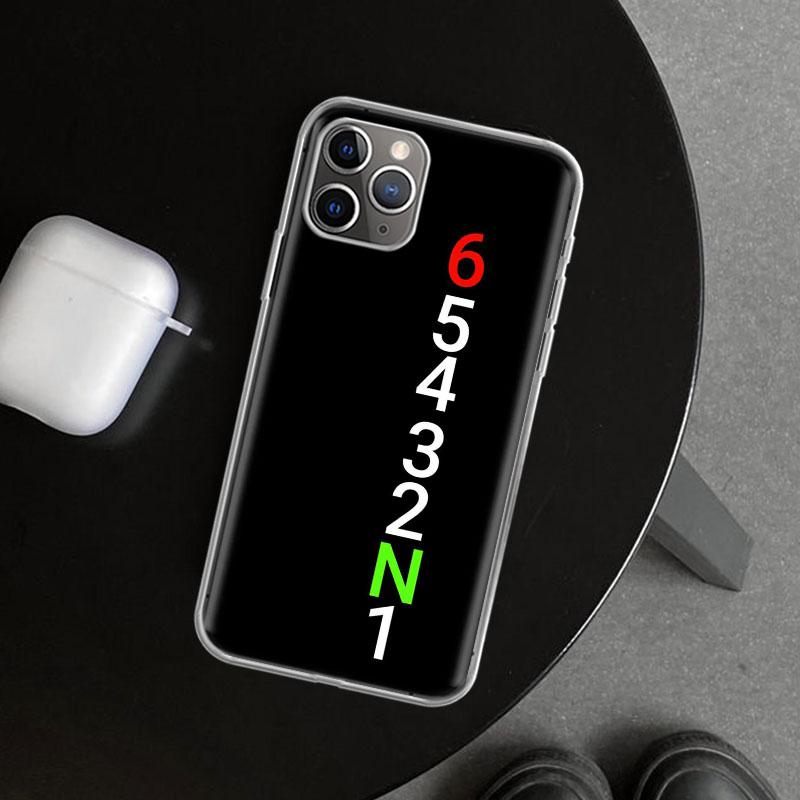 1N23456 Cool Motorcycle Phone Case Cover for iPhone 18 11 12 13 Mini 14 15 Plus 16 Pro Max 17 Air 7 8 + SE Art Customized Fundas 11