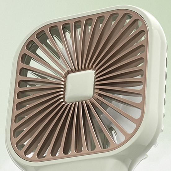 Portable Handheld Fan with Ice Cooling 6 Gear Wind Mini Personal Fans with Detachable Base Lightweight Rechargeable Fan for Office Travel Camping