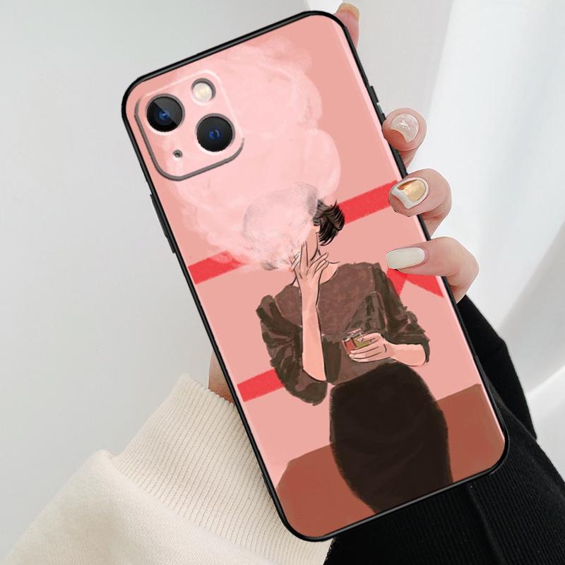 Twin Peaks Fire Walk With Me Phone Case For iPhone 14 Pro Max 16 15 11 12 13 Pro Max mini XR 15 16 Plus 16e Cover Coque