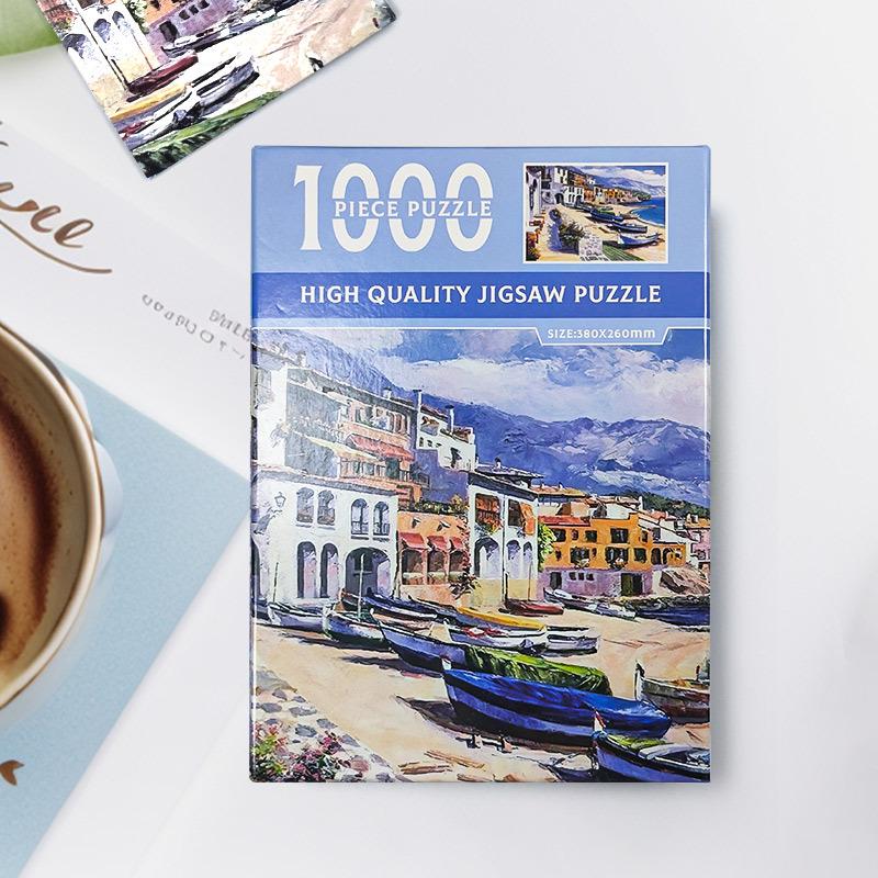 

Van Gogh 1000-Piece Challenging Jigsaw Puzzle - Educational, Creative, and Relaxing for Kids