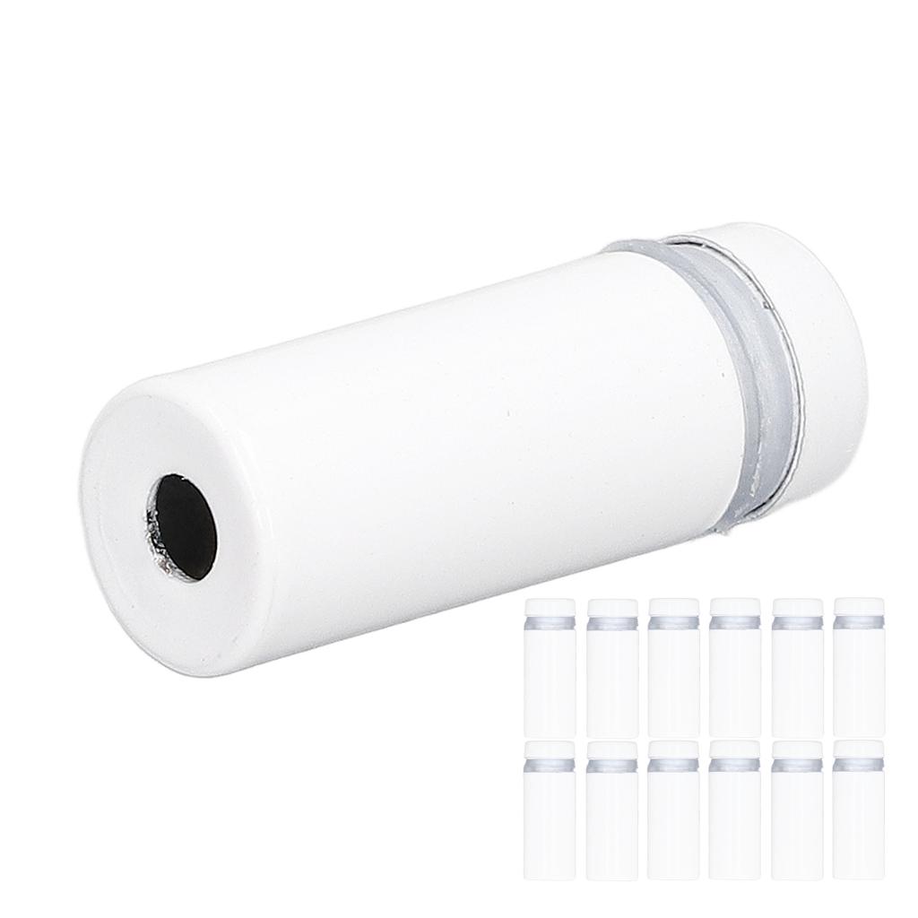 12Pcs Standoff Screws Stainless Steel Wall Sign Advertising Hardware Nail for Acrylic 12x30mm