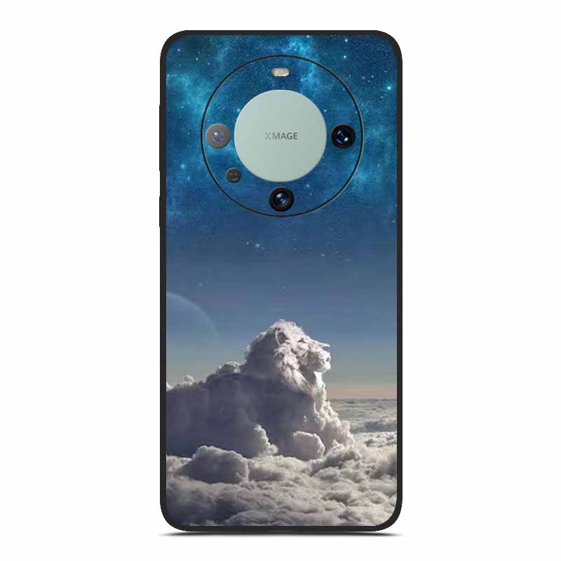 TPU Soft Phone Case for Huawei Mate 60 Funda Silicone Luxury Back Cover for Huawei Mate 60 pro Capa Animal Lion Dinosourus
