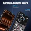 Creative Skull Pattern Magnetic Phone Case For iPhone 17e 17 16 15 14 13 Pro Max 16e 11 For Magsafe Wireless Charge Hard Cover