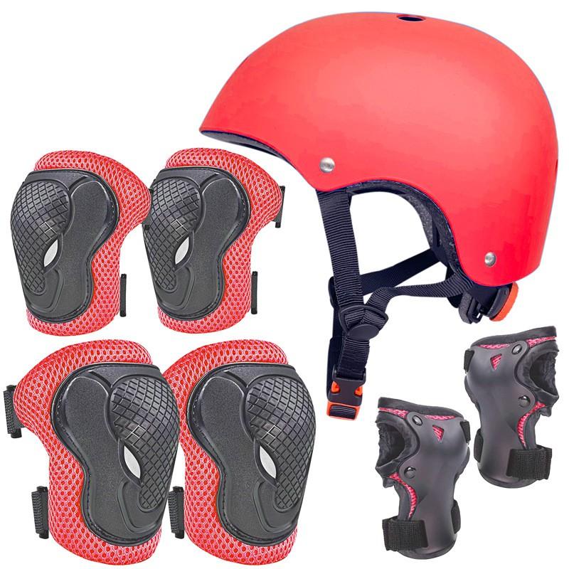Kids Protective Gear Set Skating Cycling Skiing Balance Board Roller Skates