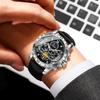 BINBOND Luxury Durable Quartz Wristwatches For Men Luminous Waterproof Chronograph Men's Watches Accurate Casual Reloj