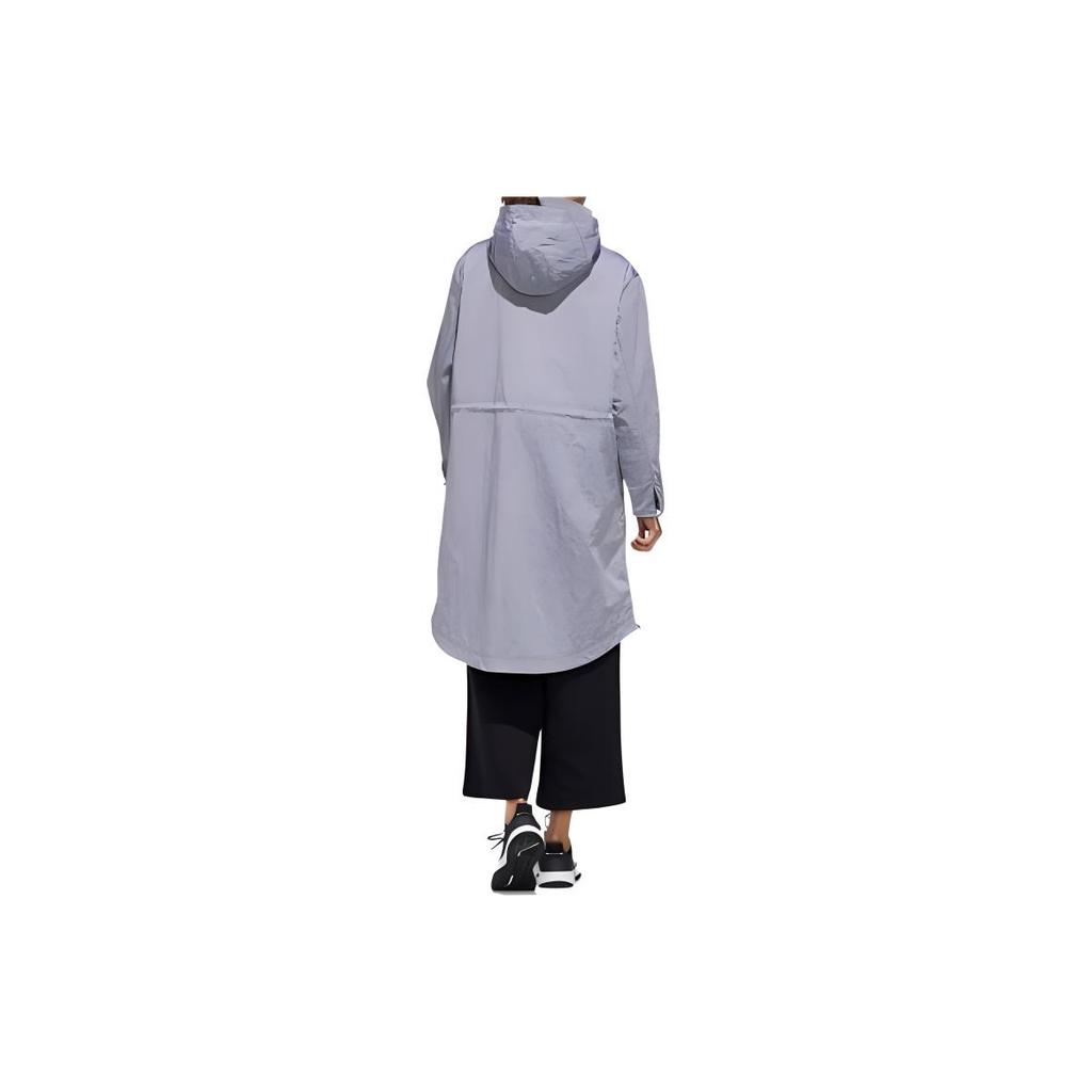 adidas Woven Travel Jacket Women Jackets Light-Gray FM9298