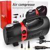 Kompresor Samochodowy 12V + 230V Sprężarka Do Kół