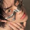 Male Mechanical Lip Ring Accessory, Sports Student Nose Ring Accessory, Muscular Man Adjustable Metal Punk Mask