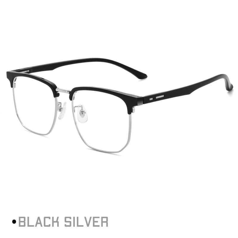 

Gmei Optical Fashion Alloy TR90 Men Glasses Frame Women Retro Square Ultralight Prescription Spectacles Frames TM11