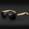 Plastics Wood Bamboo Polarized Sunglasses Men Women Classic Fashion UV400 Vintage Driving Sun Glasses Black Fishing Eyewear
