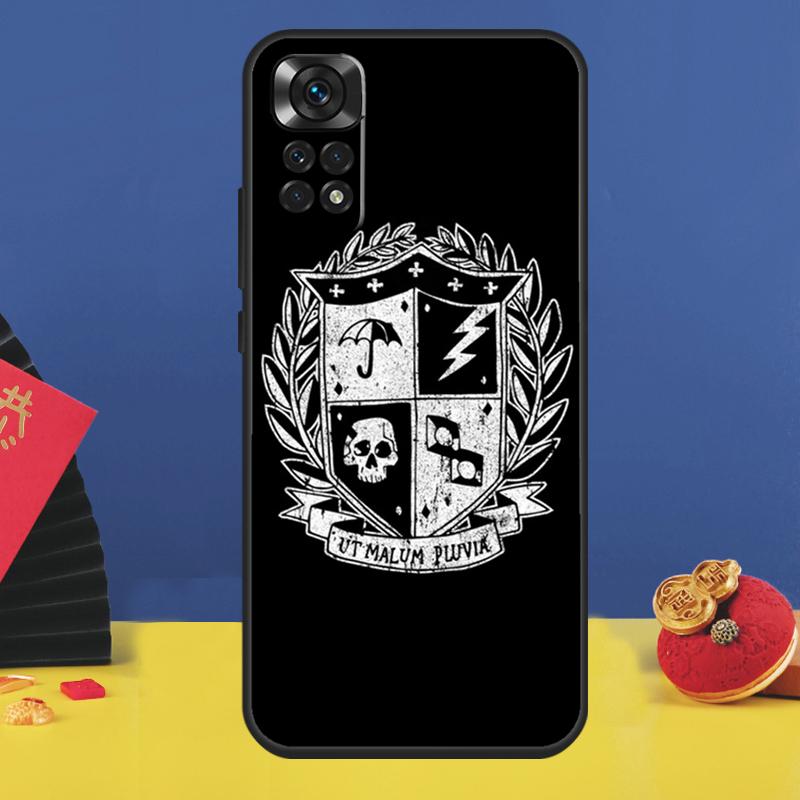 Umbrella Academy Logo Phone Case For Xiaomi Redmi Note 14 Pro 13 11 9 10 12 15 Pro Plus 10C 12C 13C 14C 15C Cover