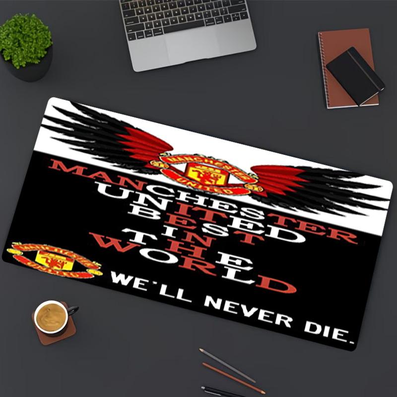 Manchester Football Print Mouse Pad, for Keyboard Pad Laptop PC Mat for Office Home Use, Desk Decor, Perfect Birthday Gift for Gamers