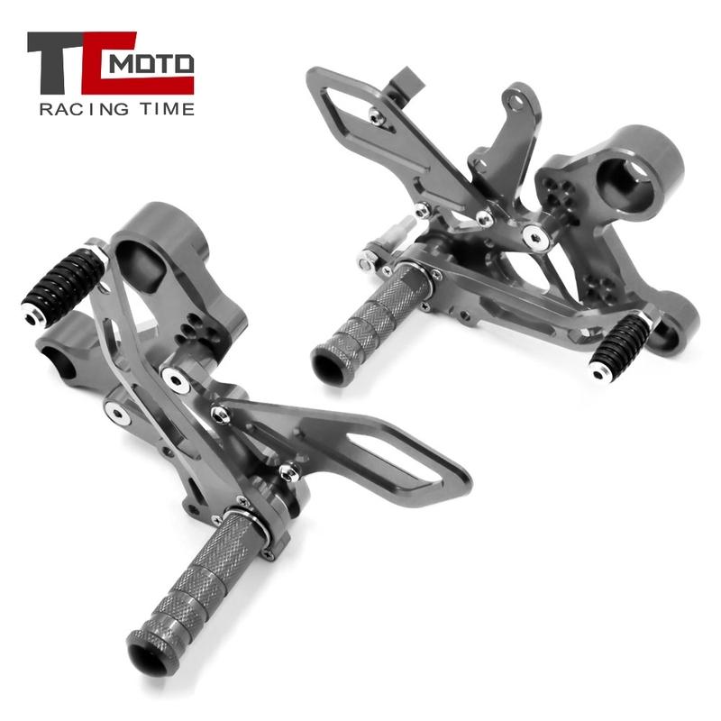 For Yamaha MT09 FZ09 MT-09 FZ-09 MT 09 2013 2014 2015 2016 Motorcycle Rearsets Rear Set Foot Pegs Pedal Footrest Tracer XSR900