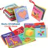 6PCS Baby Early Education Book Tear Off Cloth Book Set