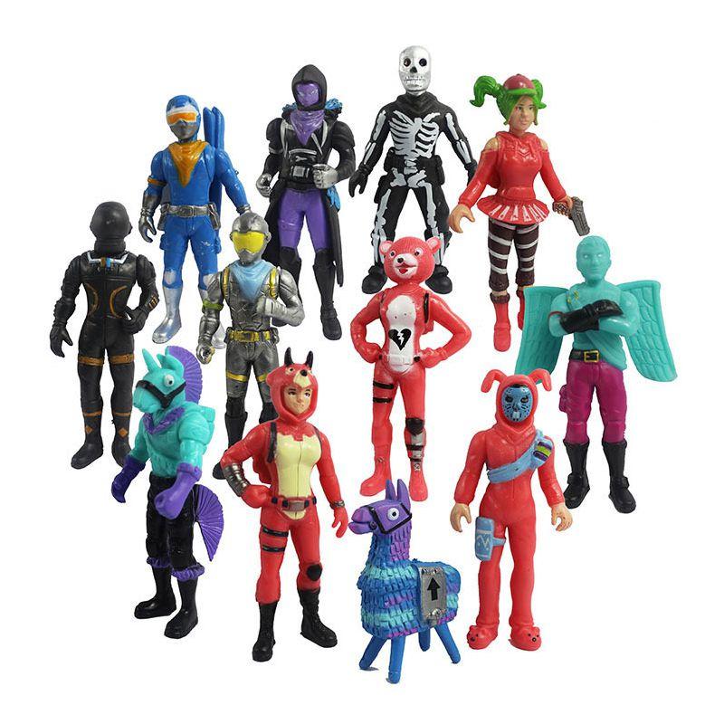 

Fortnight ПВХ 12 шт. Набор экшн-фигурок Игровая коллекция Игрушка Кукла Игровой набор 12pcs