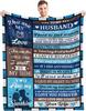1PC Gift To Dad Thin Blankets for Father's Day Anniversary Birthday Mother's Day for Mom Wife Uncle Grandma Abuela Soft Throw