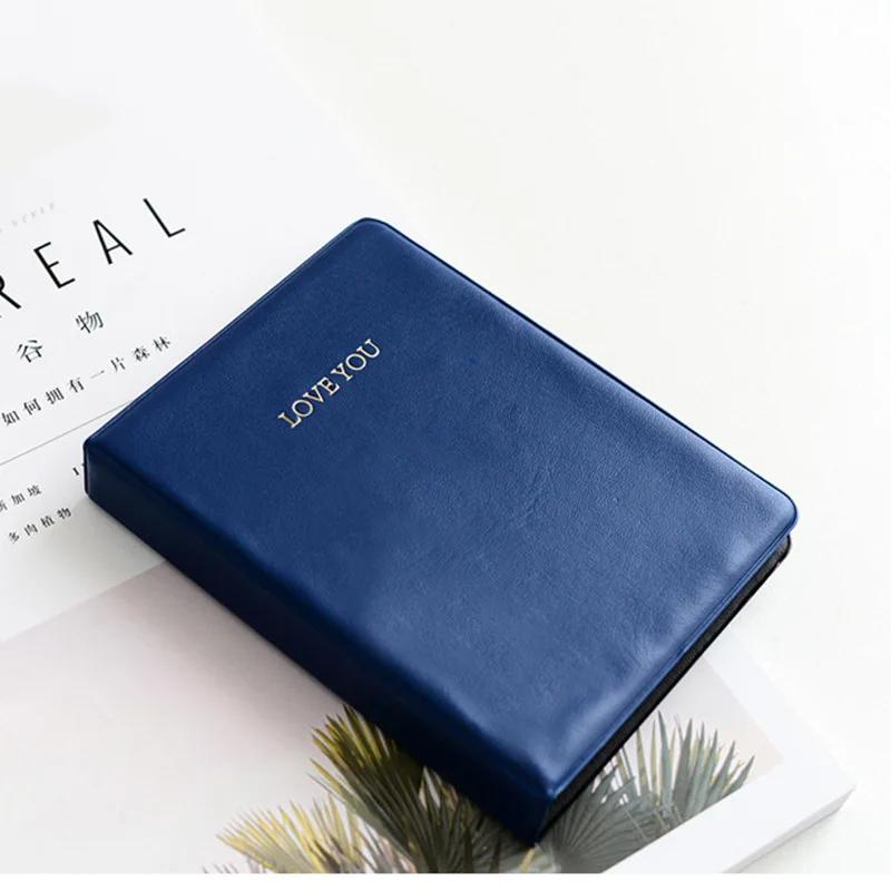 

Wholesale New Photo Albums 64 Pockets Photocard Holder for Fujifilm Instax 8 Film Polaroid Mini Instant Picture Case Storage синий