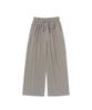 ROIDESROIS Soft Wide Elastic Waist Pants (Khaki)