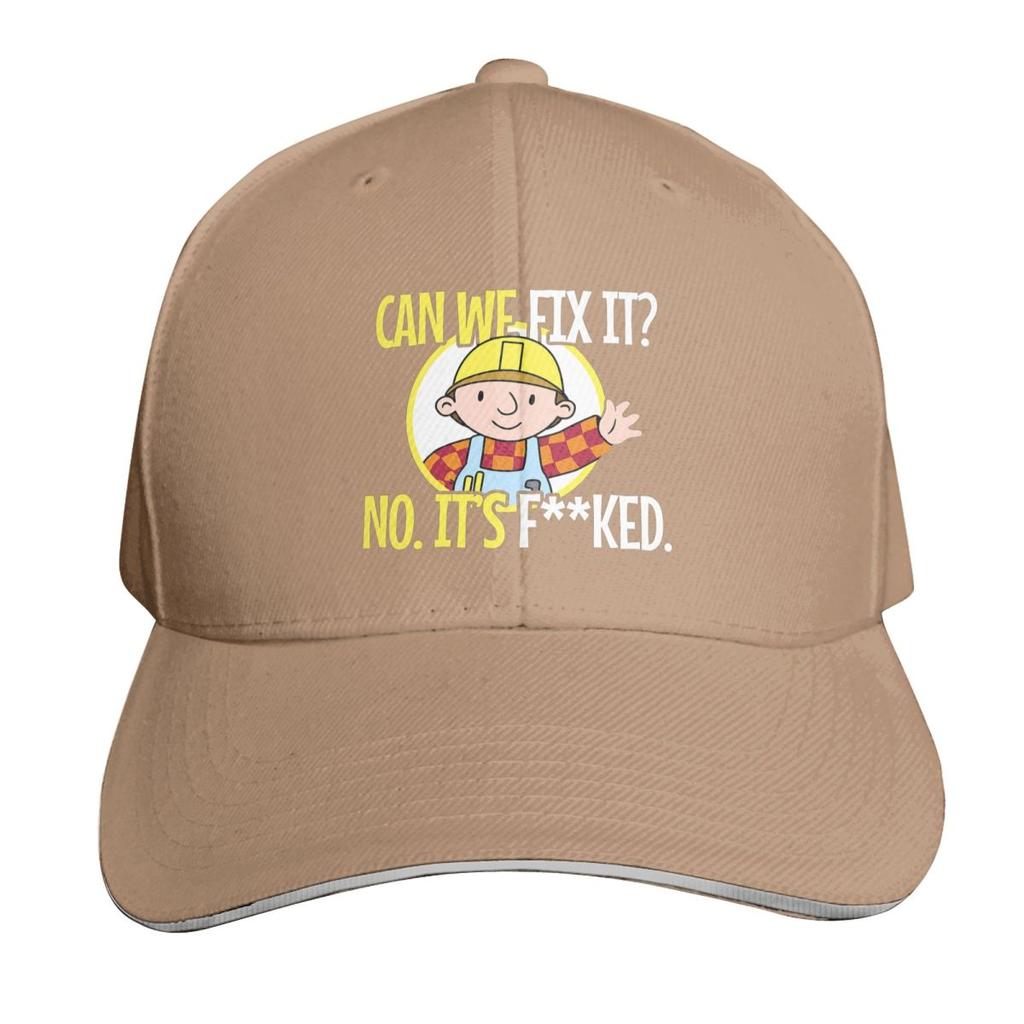 Bob der Baumeister Können wir das reparieren Reparaturmann Mütze Mode Lässig Baseballkappen Verstellbare Mütze Hip Hop Sommer Unisex Baseballkappen