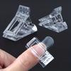 5pcs Nail Extension Builder Clips for Quick Poly Gel Manicure Nail Art Tool Essentials Unscented