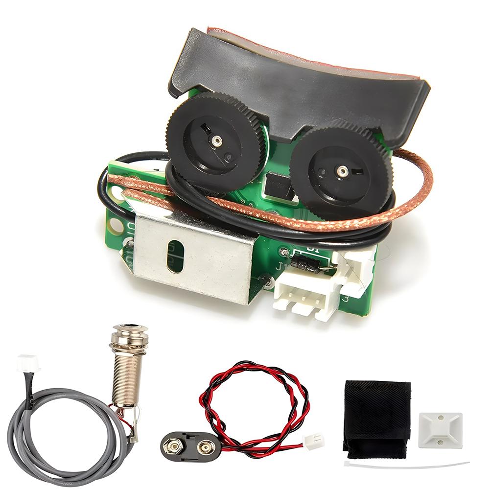 Tail Nail Pickup DIY Tuner Piezo Pickup for VT1 Classical Ukulele Acoustic Guitar