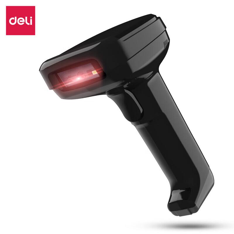 Deli 14952W Wireless 1D 2D Barcode Scanner