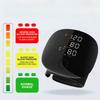 Portable Rechargeable Wrist Blood Pressure Monitor Voice Smart Touch LED Screen Digital Automatic BP Tonometer Heart Rate Pulse Tonometers Health Care