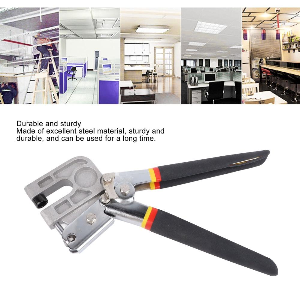 High-Carbon Steel Stud Crimper Pliers Alloy Steel Handheld Stud Crimper For Construction