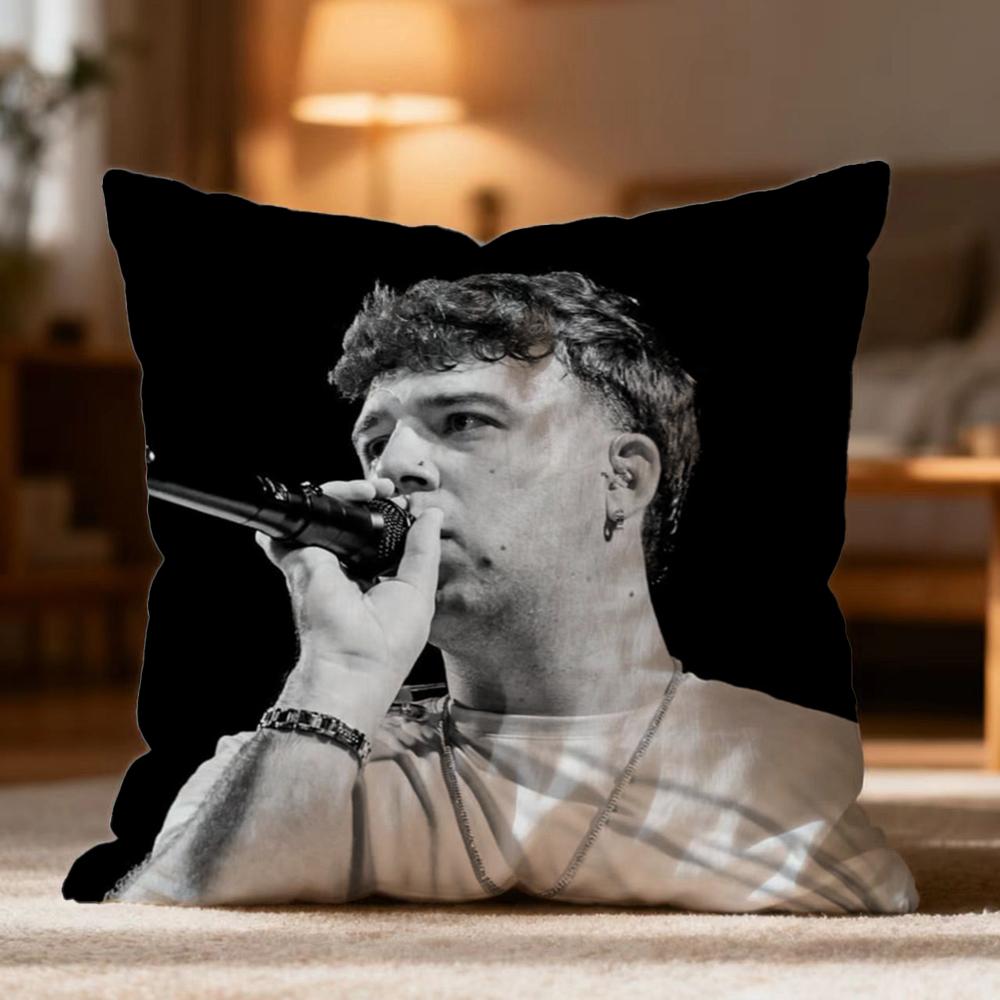 Hot QQuevedoed Cushion Cover Soft Washable Pillow Case Multi-Scene for Couch Bed Travel Office Use