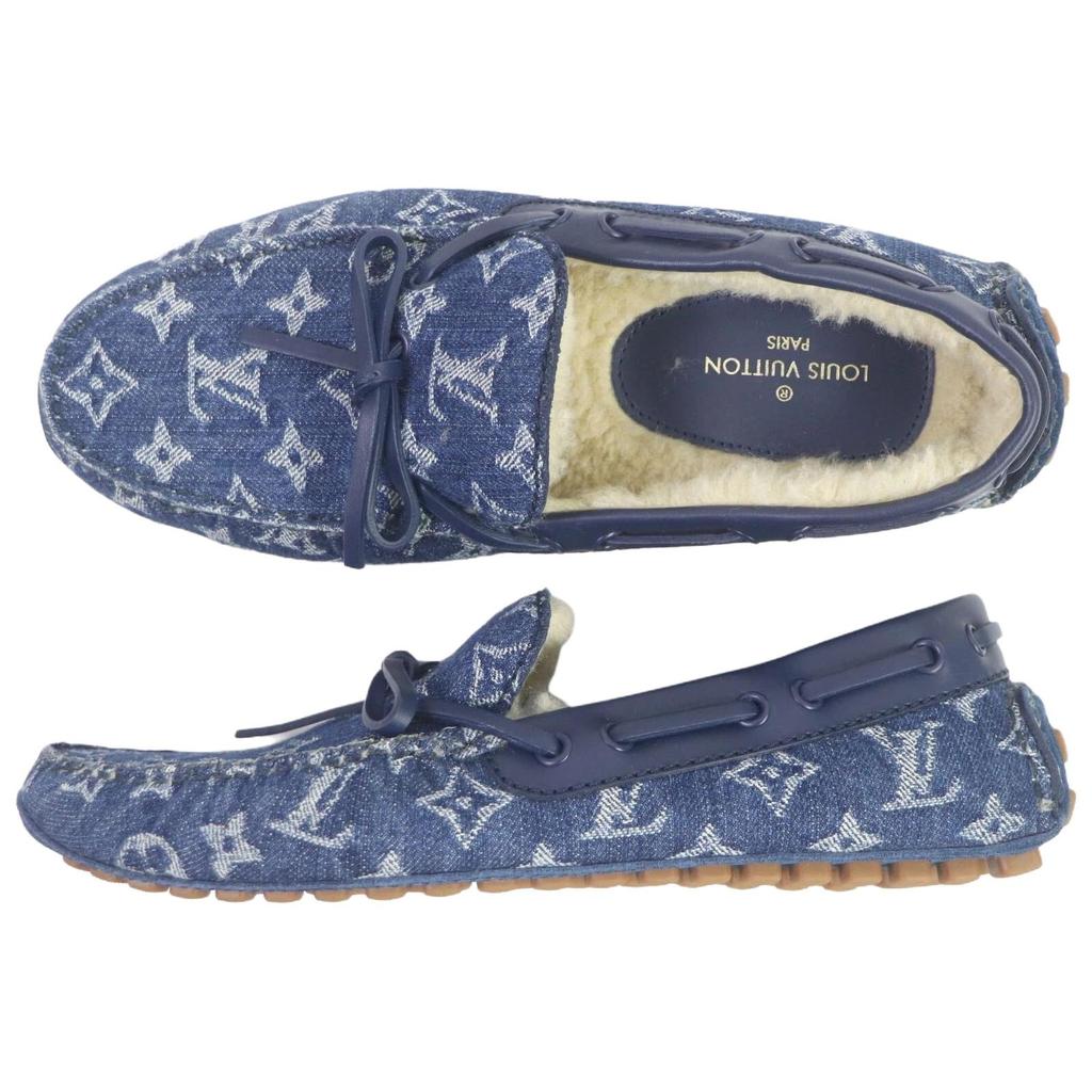 Louis Vuitton Arizona Loafers 'Denim Monogram' Men's 1A80HM