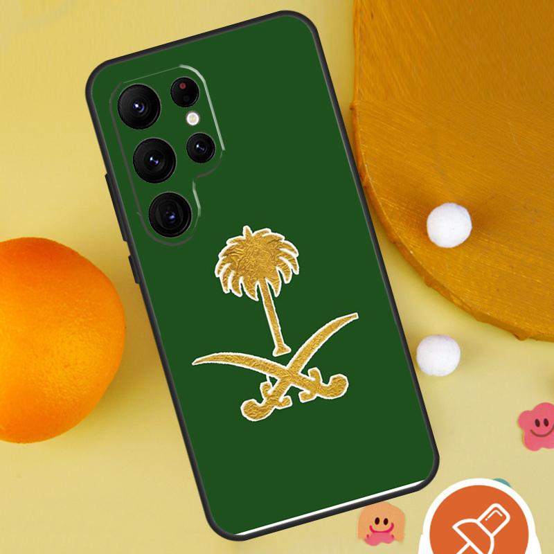Saudi Arabia Flag Case For Samsung Galaxy S25 Ultra S24 S23 S22 S21 Ultra S9 S10 S20 Plus S24 FE Funda Cover